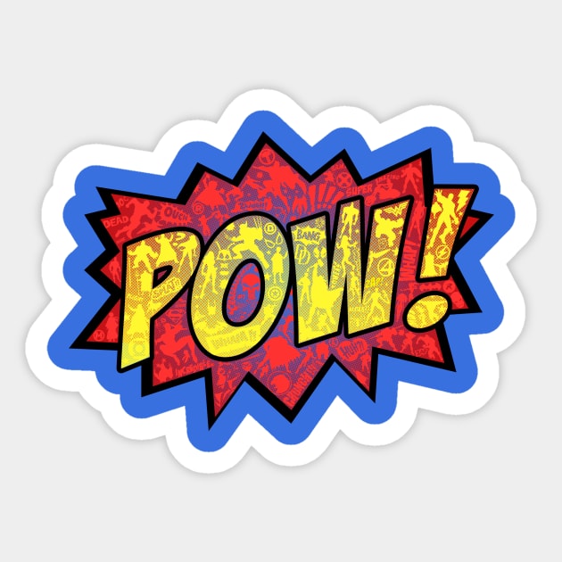 Pow! Sticker by TheHookshot